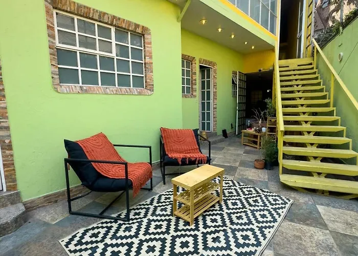 Artful Mexican Tiny In Condesa Escandon *